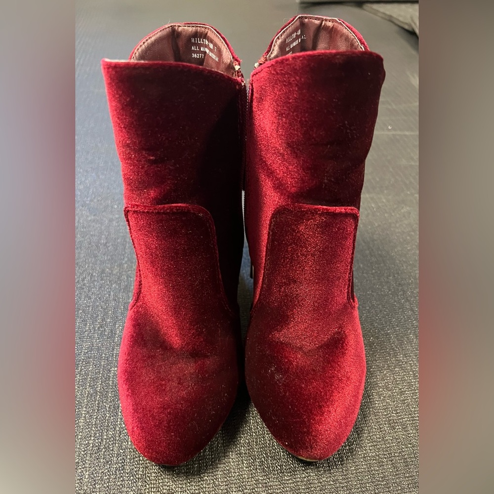 Holiday Red Bootie